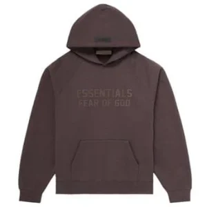 Essentials Oversized Hoodie Plum
